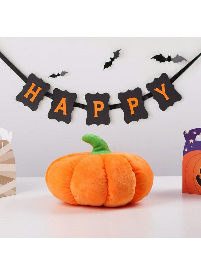 Tickles لعبة اليقطين الناعمة المحشوة للاحتفال بعيد الهالوين لغرفة الأطفال (الحجم: 25 سم اللون: برتقالي) - Image 1