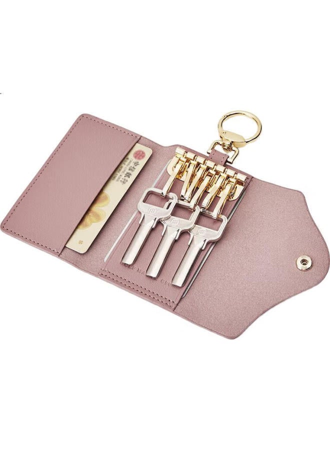 Golf Key Case For Women, Fashionable Printed Multifunctional Storage Bag, Card Holder, Classic Key Case, Car Keychain, Gift Box Set - Image 1