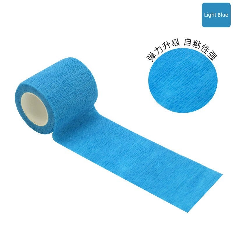 Pet self-adhesive elastic bandage can be torn by hand for dogs and cats to prevent dirt when going out. Non-woven bandage is lightweight, breathable and portable - Image 4