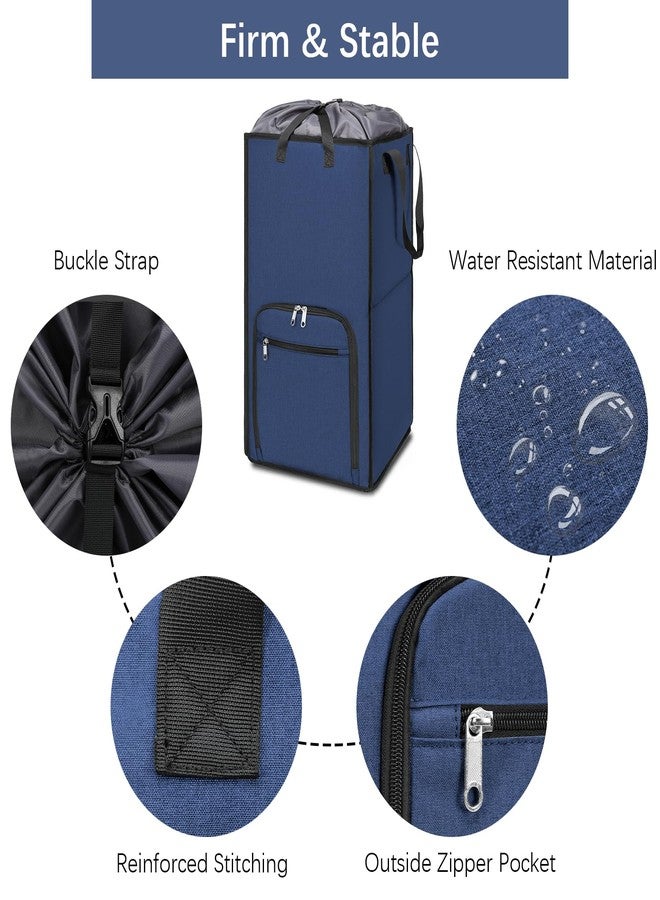 Bukere Rolling Laundry Hamper with Wheels, Large 90L Freestanding Collapsible Laundry Basket Bag for Clothes Storage, Heavy Duty Removable Wheeled Cart for College Dorm Apartment Laundry Room Bathroom - Image 5