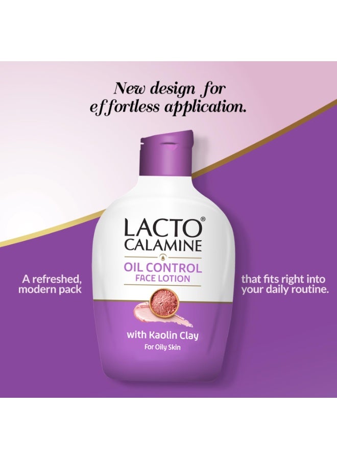 Lacto Calamine Face Lotion | 60 ml | Daily Moisturizer For Face - Oily Skin | Kaolin Clay, Glycerine & Zinc Oxide | Abosrbs Excess Oil | Fights Pimples, Darkspots & Blackheads | Body Lotion - Image 3
