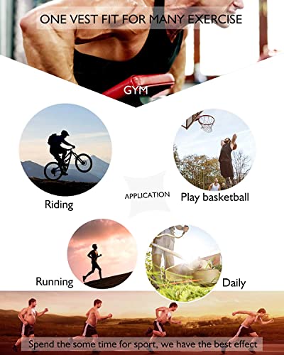 NonEcho Men Sauna Vest Hot Sweat Waist Trainer Corset Neoprene Tank Top Shapewear Slimming Shirt Workout Suit - Image 5