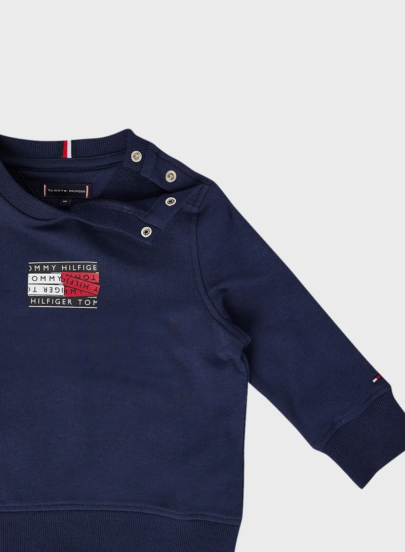TOMMY HILFIGER Kids Tape Sweatshirt