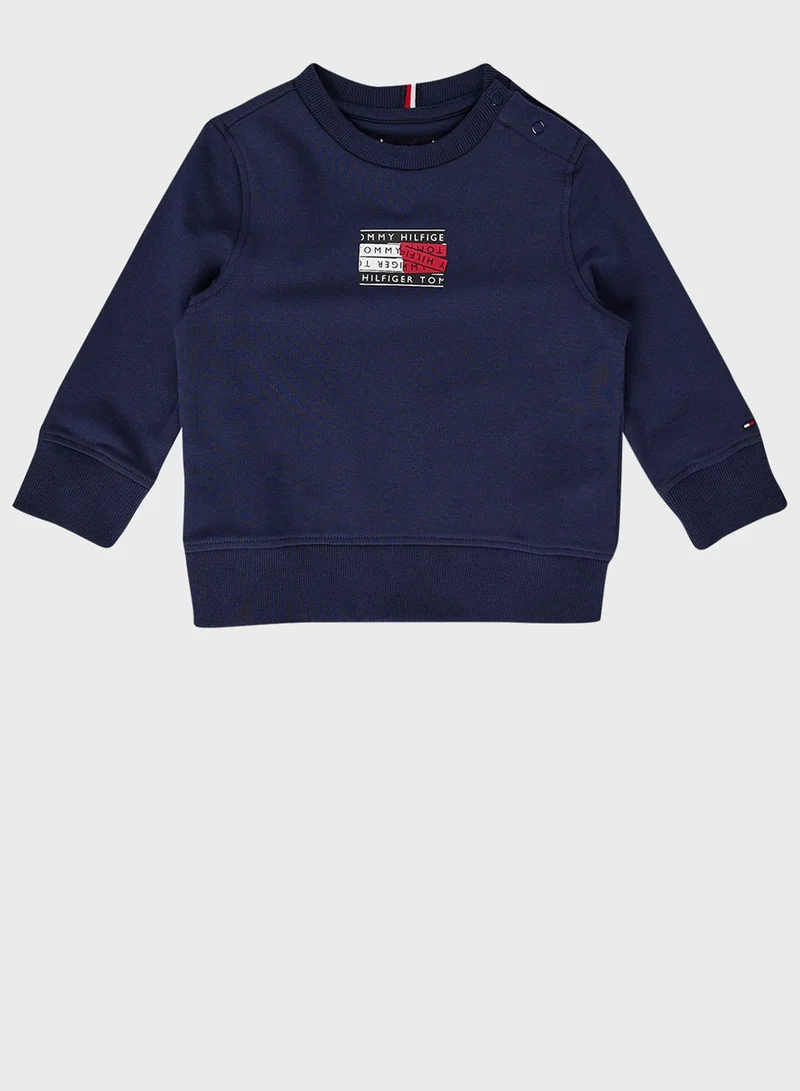 TOMMY HILFIGER Kids Tape Sweatshirt