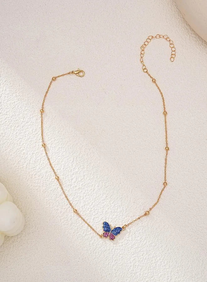 Take Two  Butterfly Pendant Necklace for Women | Best Price UAE