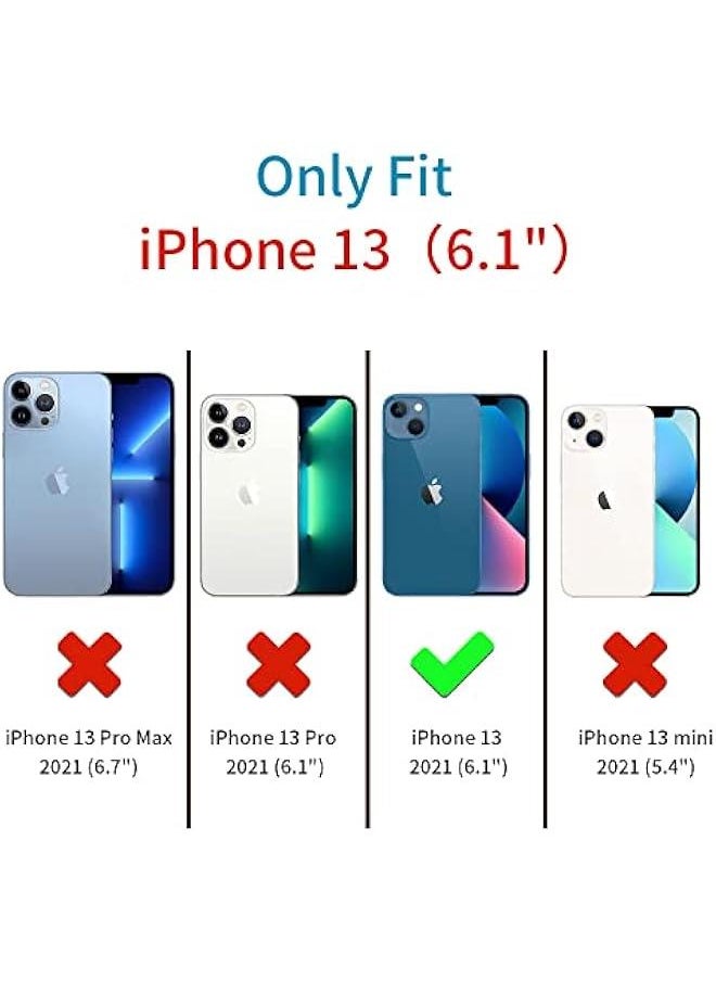 Generic Compatible with apple iPhone 13 Full Coverage for Protective Case, Ultra Slim Soft Silicone Gel TPU Cover, Matte Surface Ultra-Thin Case, for iPhone 13 (Pink)  - Image 2
