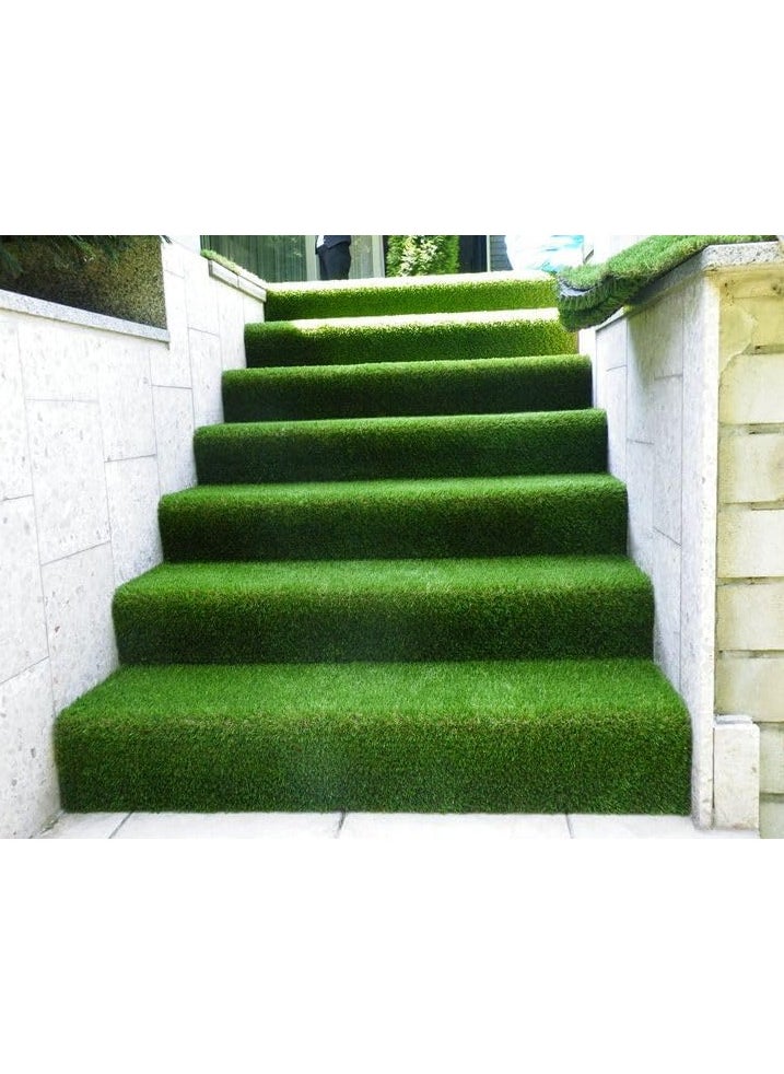 LINGWEI Artificial Grass Carpet Fake Grass Turf Green 200x100cm  - Image 3