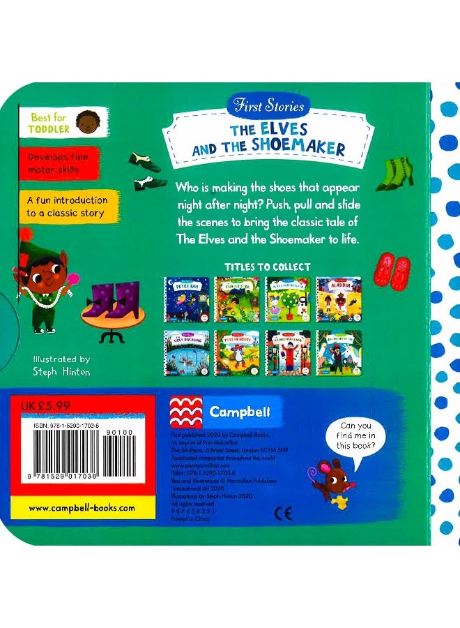 Campbell First Stories: Elves & The Shoemaker (Push Pull Slide)  - Image 2
