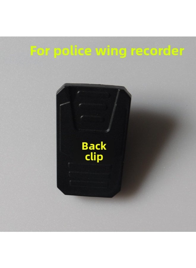 Generic Police Wing Law Enforcement Recorder Shoulder Clip Back Clip Protective Case Back Shoulder Strap Clip V3 T2 T1 T3 T5 T6-Body Color:Recorder Back Clip  - Image 4
