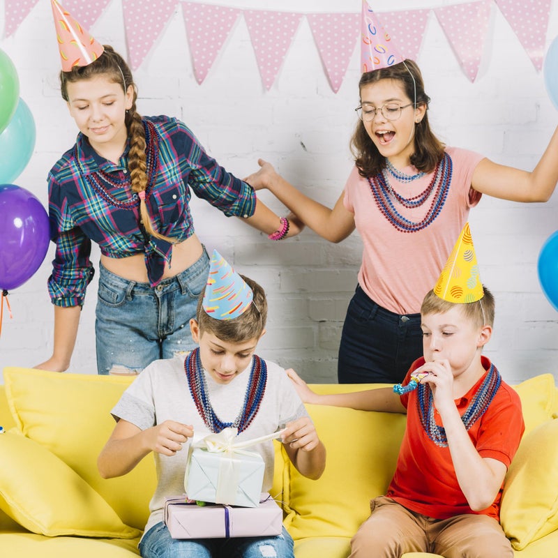 YAXINRUI 15 PCS 4th of July Necklace Patriotic Beads Necklaces, 4th of july Accessories 33 Inch Independence Day Necklaces 4th of July Beads for Patriotic Parade Party - Image 2