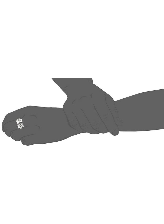 STAR WARS Jewelry Cut Out Logo Stainless Steel Ring Size 6 - Image 2