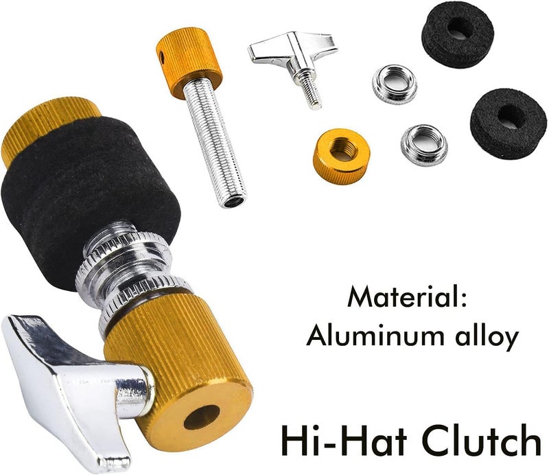 Softline Pro Hi Hat Clutch for Hi-Hat Cymbal Stand (SP-Clutch-AA-Yellow) - Image 4