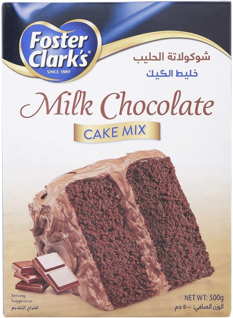 Foster Clark's Milk Chocolate Cake Mix 500G - Image 1