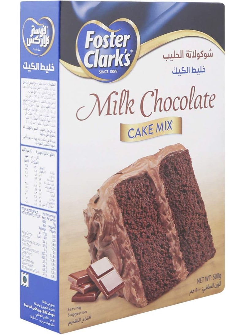 Foster Clark's Milk Chocolate Cake Mix 500G - Image 2