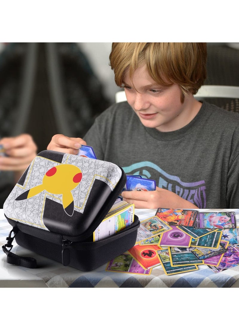 Fanski - Carrying Case Compatible With PTCG Trading Card，MTG And Pokémon Cards, Etc., Can Hold More Than 400 Cards, A Great Gift For Kids - Image 1