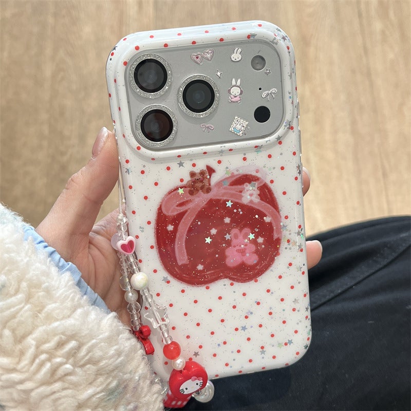 غطاء واقي، نقشة منقطة، مقاوم للصدمات لـ iPhone 17 / 17 Air / 17 Pro / 17 Pro Max، Apple للهدايا للاستخدام الشخصي للعائلة - Image 3