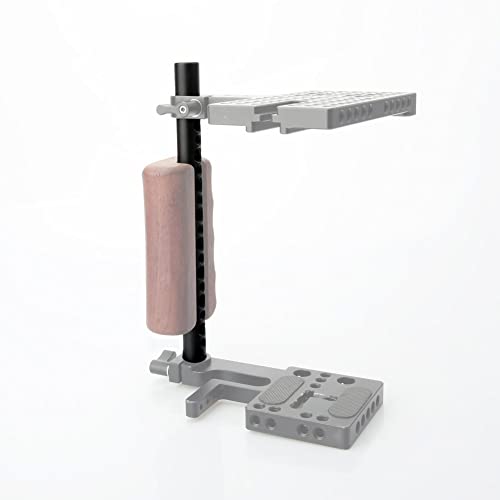 NICEYRIG 7.7 Inch 15mm Cheese Rod with 1/4 3/8 Locating Holes for DSLR Camera Cage Rig System - 074 - Image 4