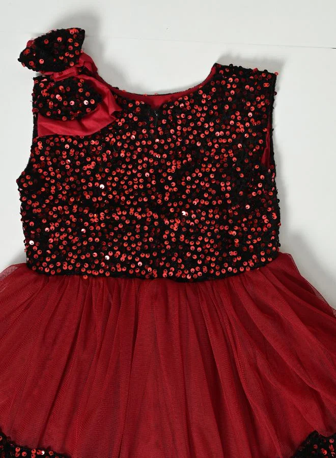 BELLA MODA Sequin Bodice Dress