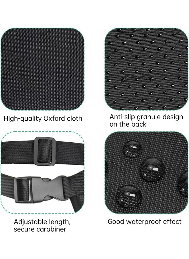 ECVV Toddler Airplane Bed Portable Footrest for Seat Extender Kids Airplane Travel Essentials Foot Hammock for Leg Rest & Lie Down  - Image 5