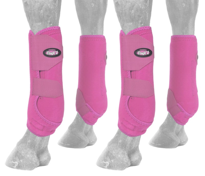 Tough 1 Extreme Vented Sport Boots Set Pink Large
