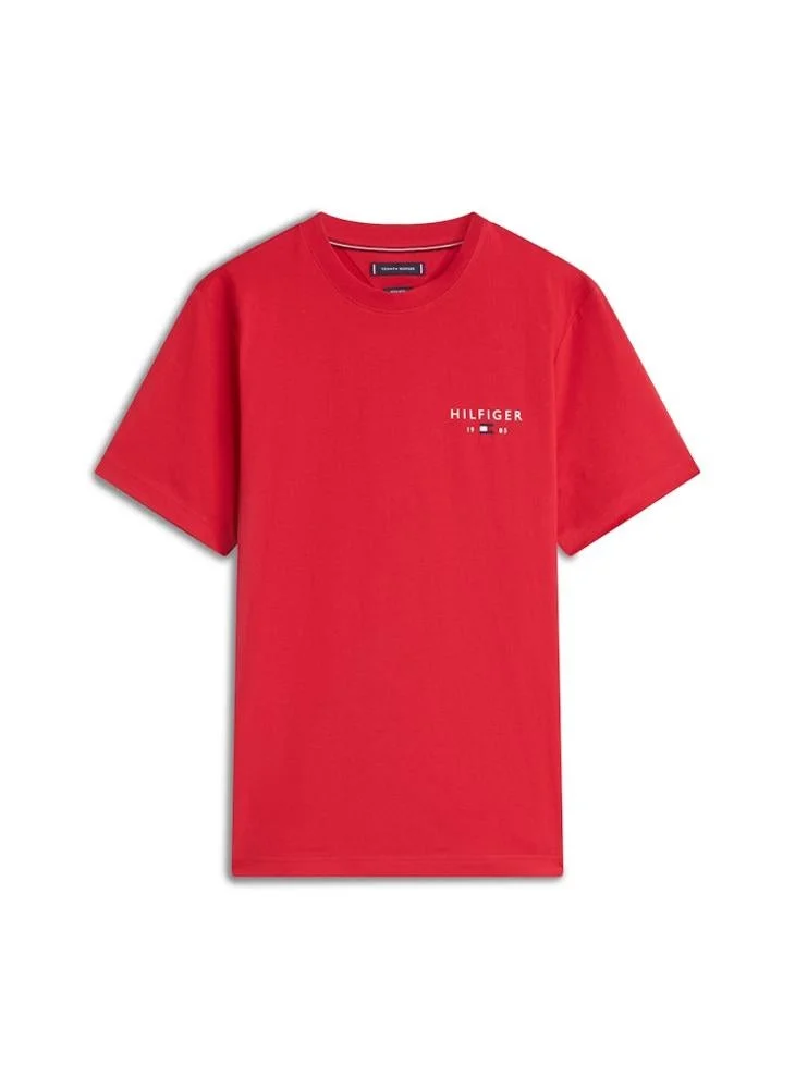 TOMMY HILFIGER  Logo Crew Neck T-Shirt for Men | Best Price UAE