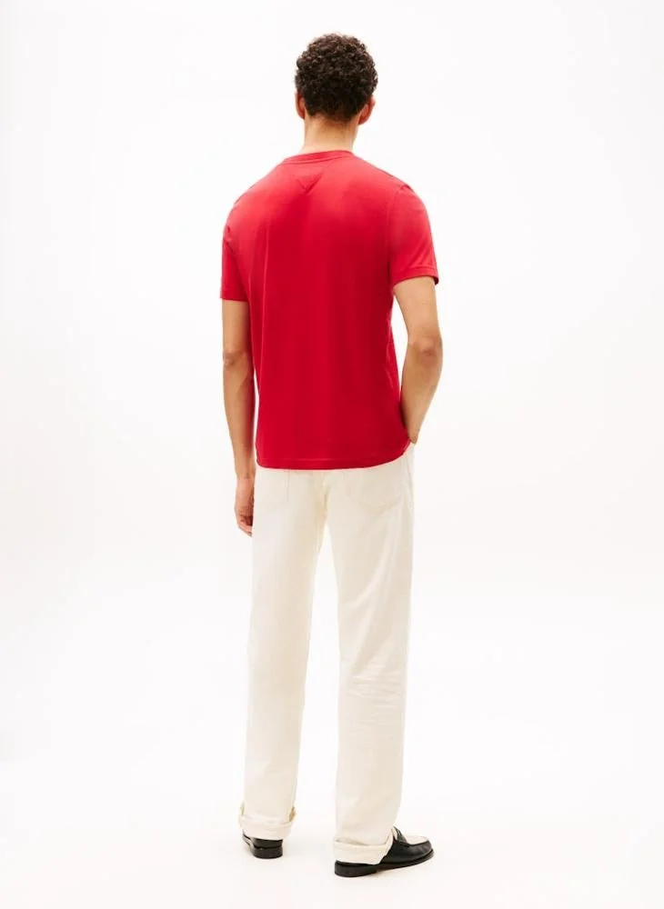 TOMMY HILFIGER  Logo Crew Neck T-Shirt for Men | Best Price UAE