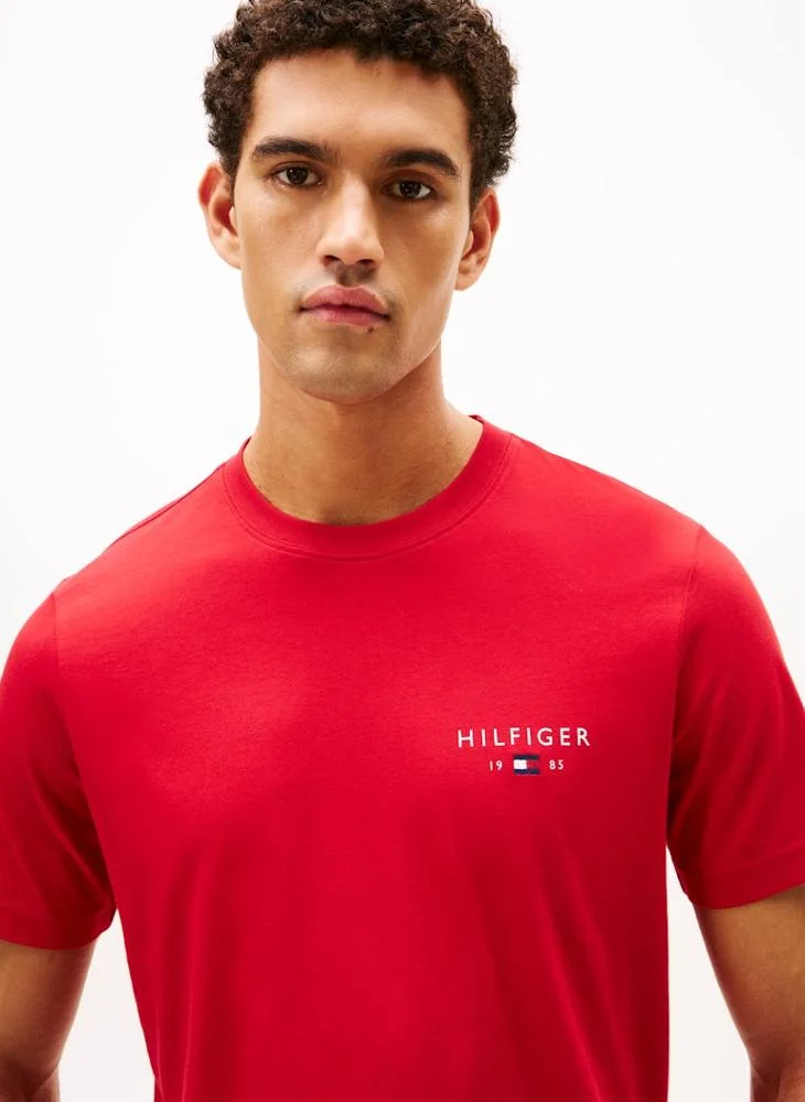TOMMY HILFIGER  Logo Crew Neck T-Shirt for Men | Best Price UAE
