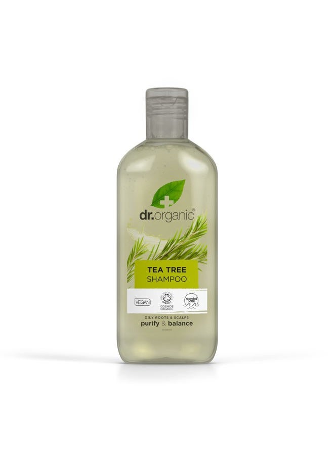 dr.organic Organic Doctor Tea Tree, Shampoo, 9 Fluid Ounce - Image 1