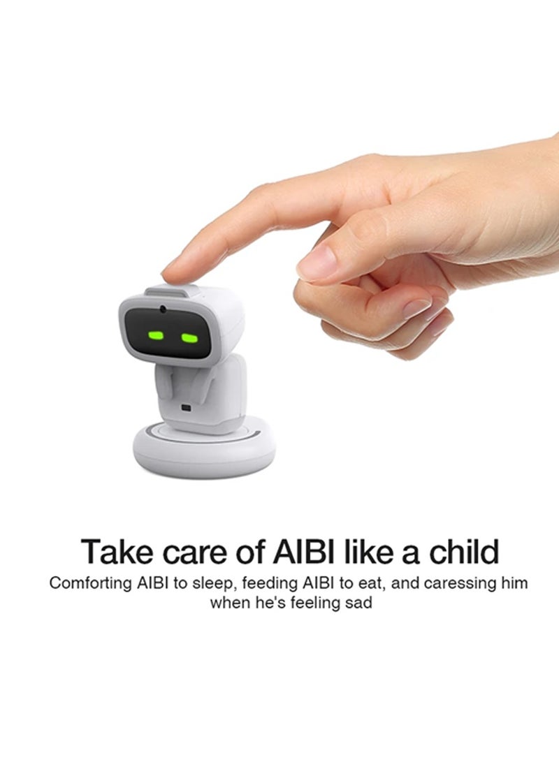 AIBI روبوت الحيوانات الأليفة الذكي من AIBI - حيوان أليف صغير يعتمد على الذكاء الاصطناعي مع أوامر صوتية، تعرف على الوجوه، تحديثات الطقس، تذكيرات، والمزيد. - Image 4