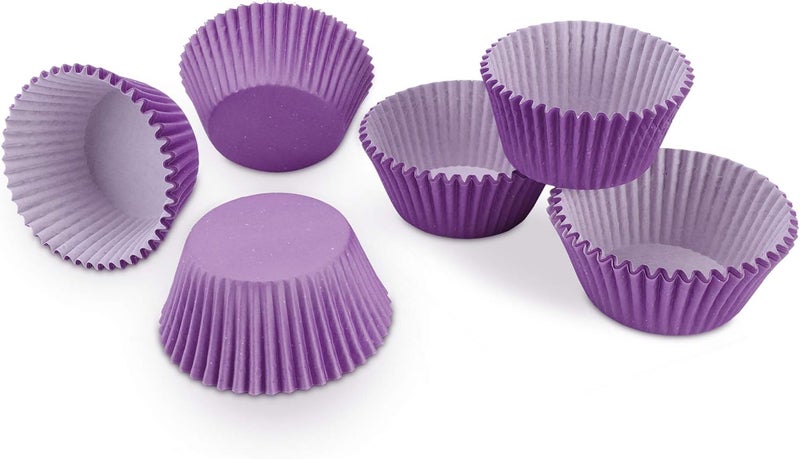 TRUSBER Baking Cups, 100 pieces Cupcake Wrappers Nonstick Muffin Molds Holders for Wedding, Birthday, Baby Shower or Holiday Party - Image 4