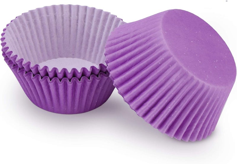 TRUSBER Baking Cups, 100 pieces Cupcake Wrappers Nonstick Muffin Molds Holders for Wedding, Birthday, Baby Shower or Holiday Party - Image 3