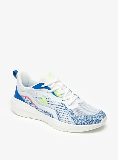 Kappa Men's Textured Lace-Up Sports Shoes