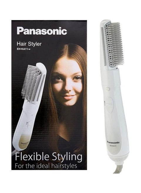 Blow Brush Electric Hair Styler White
