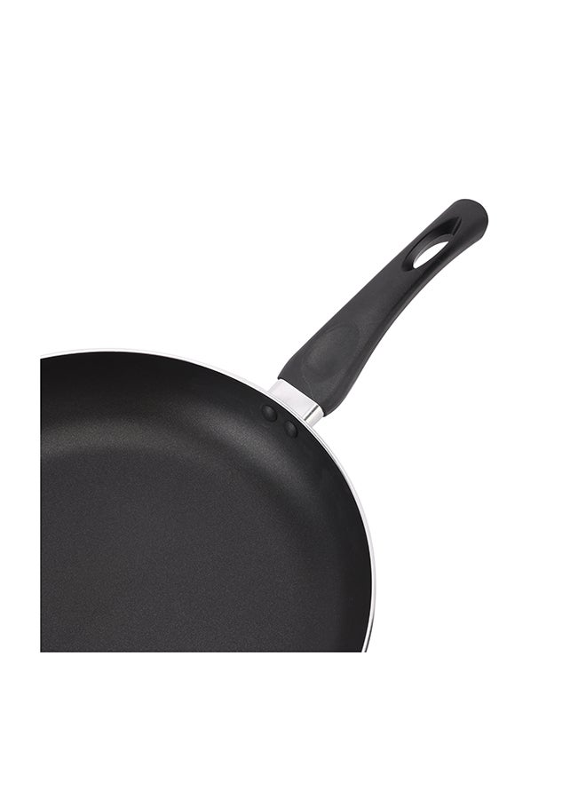 Royalford Strong Aluminum Body With Non-Stick Coating And Bakelite Handle Compatible With Hot Plate, Halogen, Ceramic And Gas Stovetops Perfect For Frying, Sauting, Tempering Black Black - Image 5