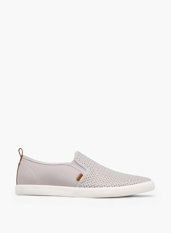 Lee Cooper Men's Mesh Textured Slip-On Loafers  - Image 3