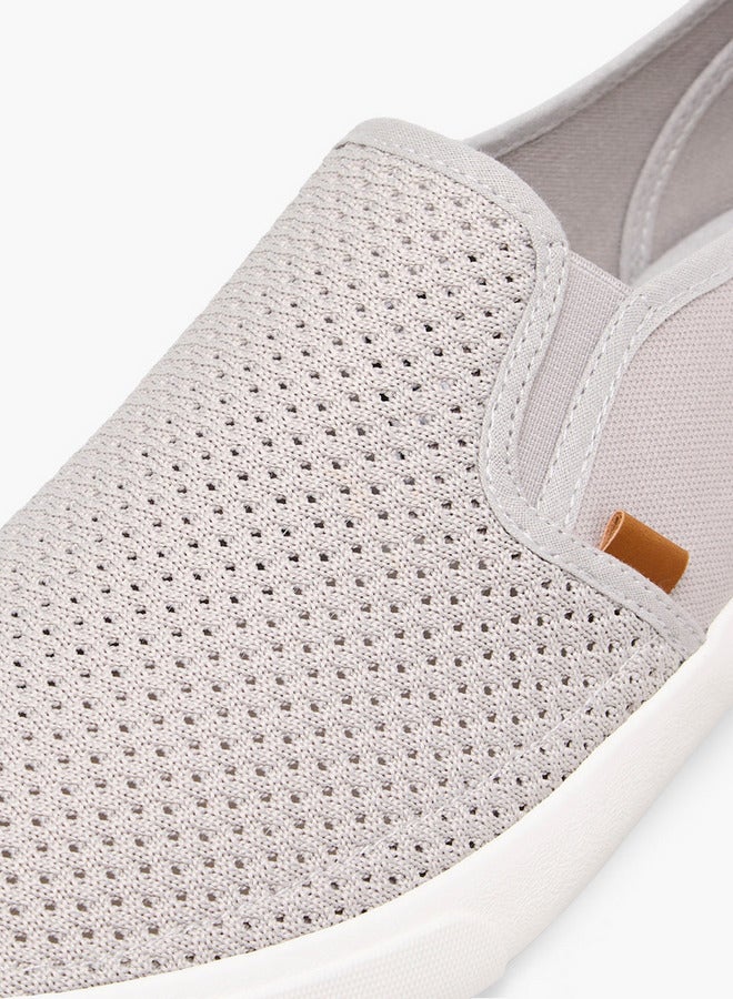 Lee Cooper Men's Mesh Textured Slip-On Loafers  - Image 4