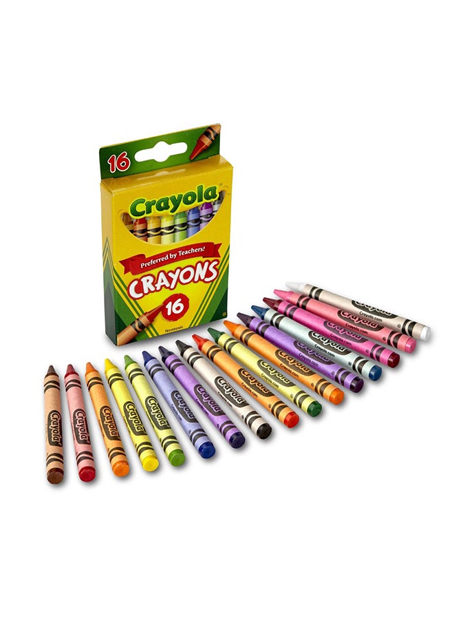 Crayola حزمة الحرفيين المتميّزين، عبوة من 4، تشمل – أقلام تلوين، markers، أقلام شمع، غراء لامع قابل للغسل  - Image 1