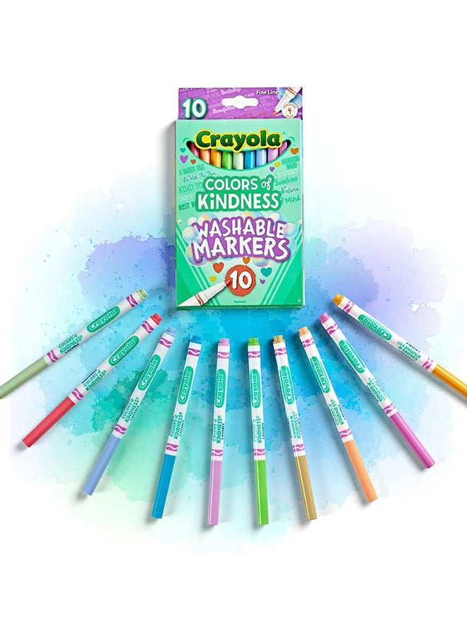 Crayola حزمة الحرفيين المتميّزين، عبوة من 4، تشمل – أقلام تلوين، markers، أقلام شمع، غراء لامع قابل للغسل  - Image 4
