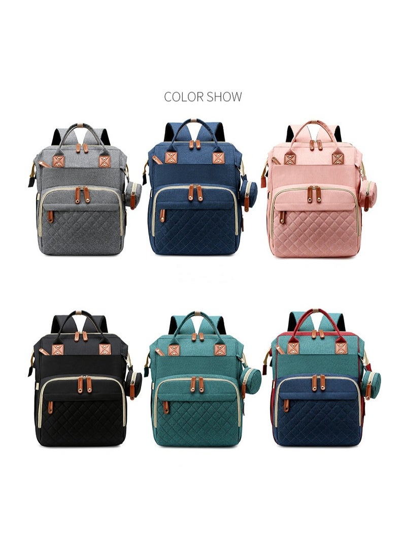 Portable Large Capacity Leisure Multifunctional Backpack, Baby Stroller Hanging Bag - Image 4