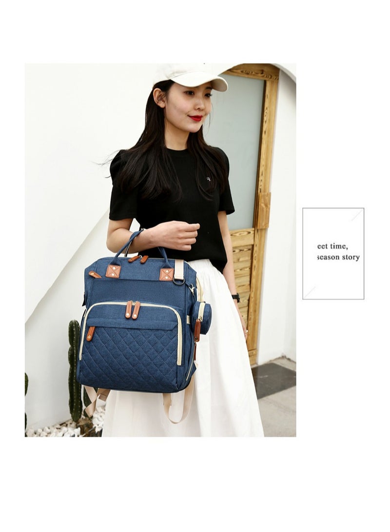 Portable Large Capacity Leisure Multifunctional Backpack, Baby Stroller Hanging Bag - Image 2
