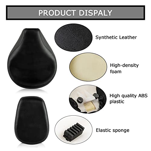 psler وسادة مقعد السائق الأمامي وراكب المقعد الخلفي PSLER ل XVS 650 V-Star 650 1998-2023 - Image 3