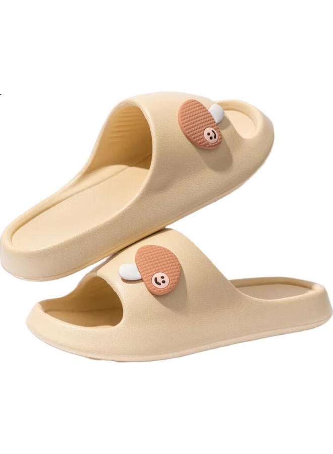 YUZHAOLIN Unisex Home Indoor Bathroom Shower Anti-Slip Slippers Yg266 Green Size 36/37 - Image 2