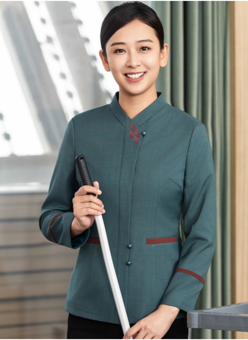KUYING New Summer Cleaner Work Clothes  - Image 1