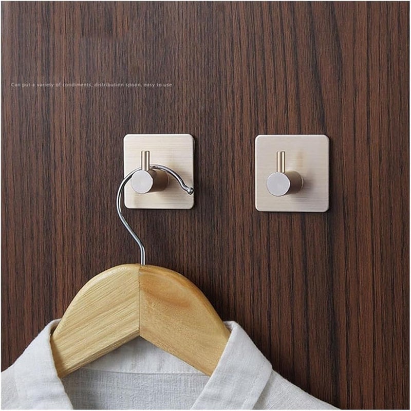 Adhesive B Type Coat Hook 4 5x4 5x2 6cm Rust Proof Kitchen Bathroom Hanger - Image 5