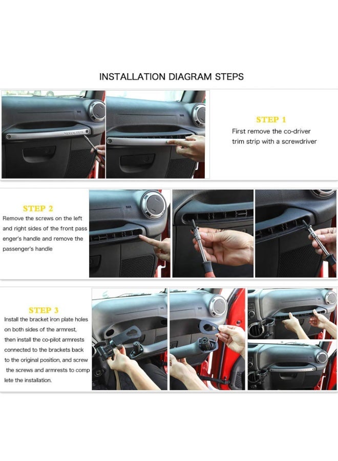 Multi-Function Drink Cup Phone Holder 2 in 1 Bolt-on Stand Bracket Organizer Compatible with 2011-2018 Jeep Wrangler JK - Image 5