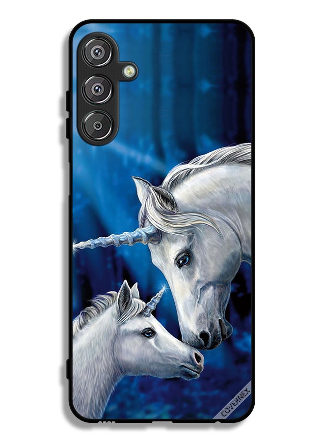 Covernex Samsung Galaxy M15 5G Protective Case Cover Unicorn Lover Baby Unicorn - Image 1