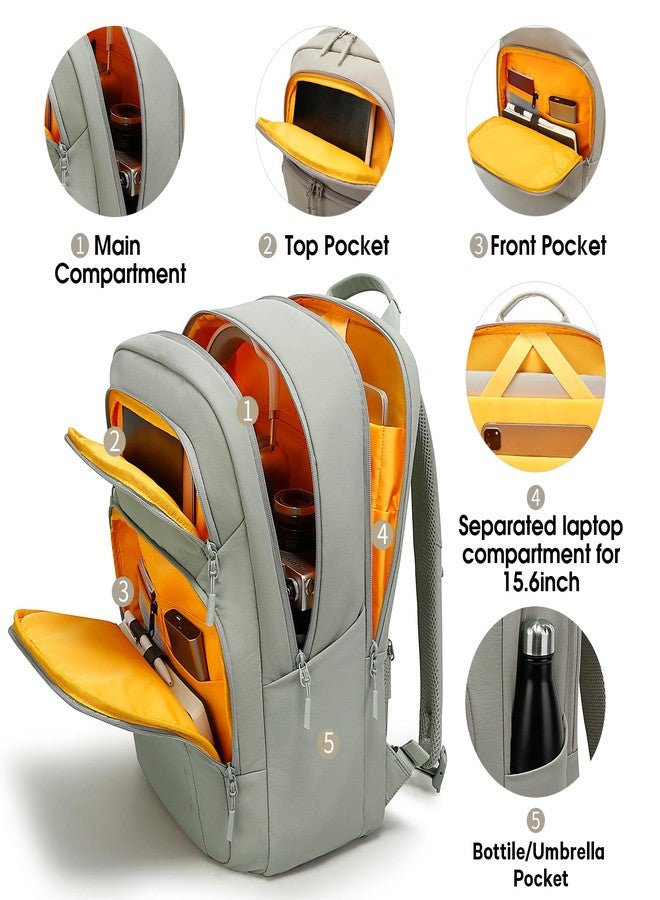 BANGE Travel Backpack With 15.6 Inch Laptop Compartment, FAA Flight Approved Weekender Bag Carry on Backpack, Waterproof Business Work Daypack for Men and Women - Image 3