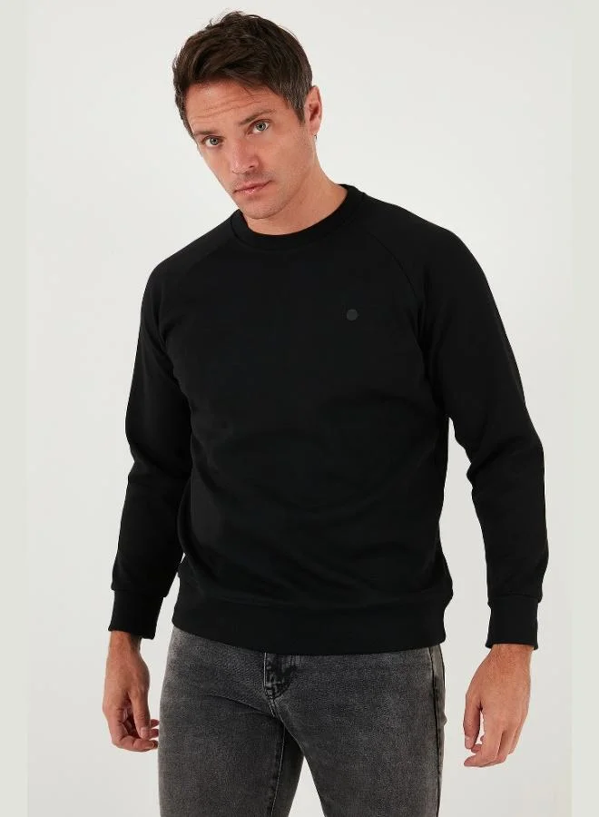 Buratti  Buratti Stretch Cotton Relaxed Fit Crew Neck Sweat Men's SWEAT 5901210 for Men | Best Price UAE
