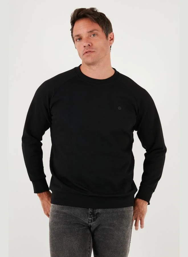Buratti  Buratti Stretch Cotton Relaxed Fit Crew Neck Sweat Men's SWEAT 5901210 for Men | Best Price UAE