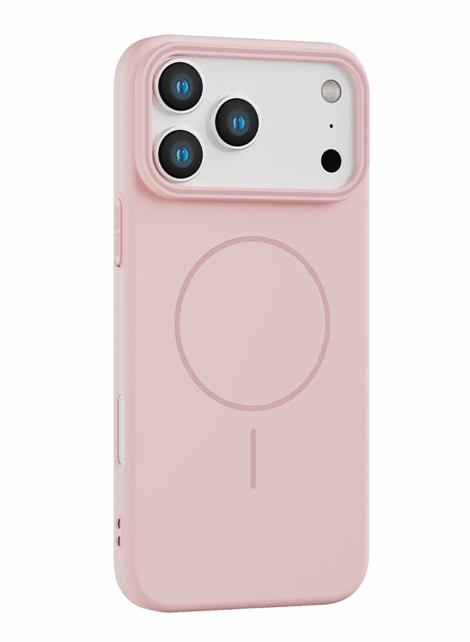 MagSafe Case Cover for Apple iPhone 17 Pro, Anti Scratch Shockproof Cover, Comfortable Hold Touch Feeling and Anti-fingerprint, Liquid Silicone Case - Pink - Image 1